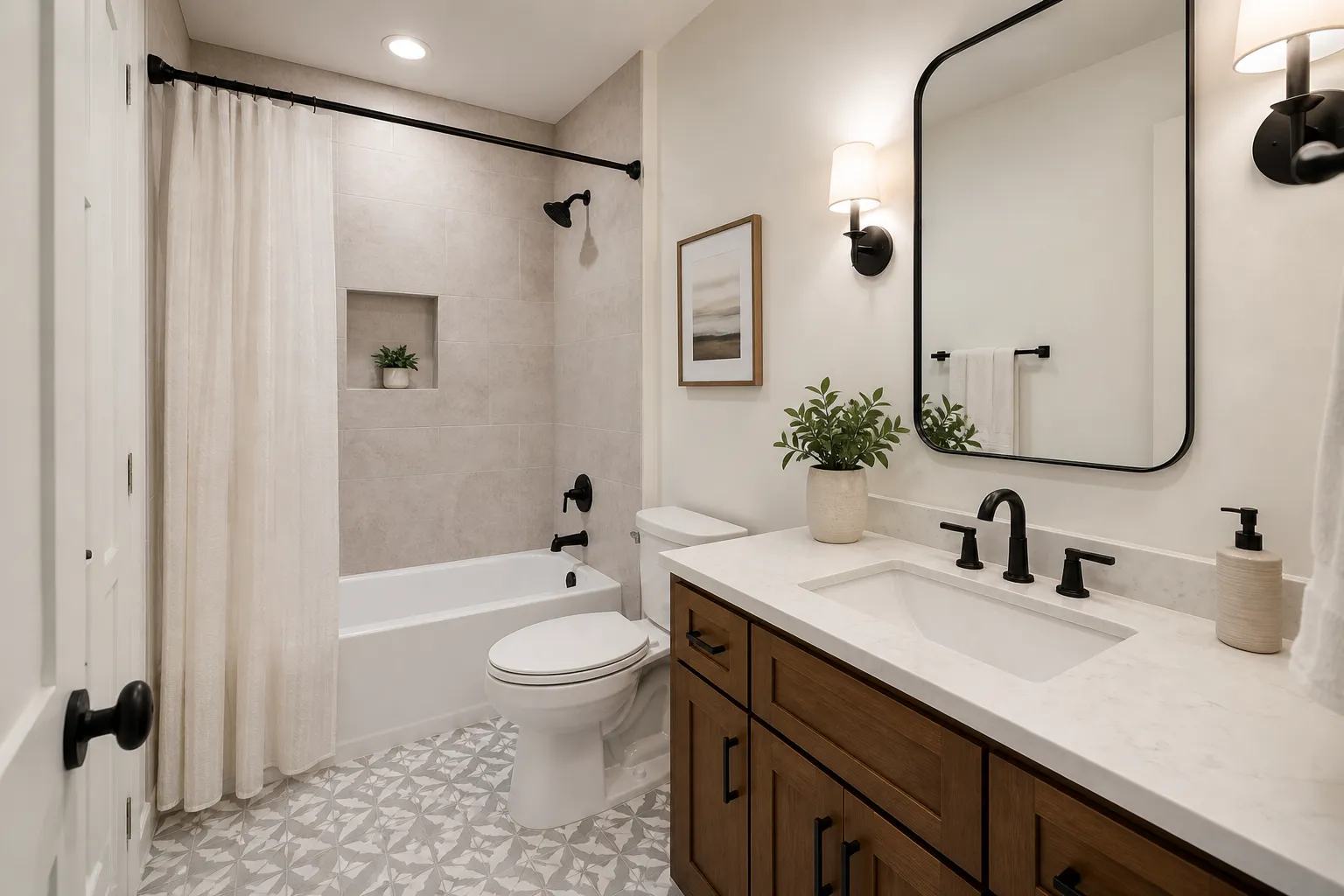 Guest Bathroom Makeover